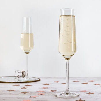 Personalised Champagne Flute, 2 of 7