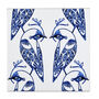 Lovebirds Tile Blue And White, thumbnail 6 of 11