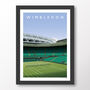 Wimbledon Tennis Poster, thumbnail 7 of 7