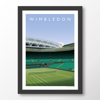 Wimbledon Tennis Poster, 7 of 7