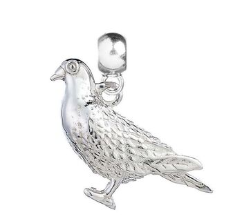 Racing Pigeon Sterling Silver Charm, 4 of 9