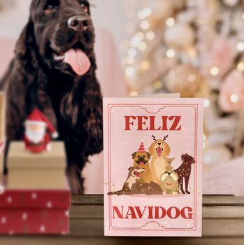 Feliz Navidog, Christmas Card, 2 of 6
