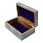 Blue Tree Of Life Engraved Wooden Keepsake Box, thumbnail 7 of 12