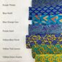 Handmade Sari Fabric Weighted Aromatherapy Eye Pillow, thumbnail 2 of 12