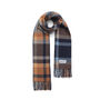 Checked Cashmere Scarf, thumbnail 2 of 4