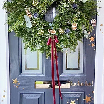 Christmas Star Door/Wall Stickers, 9 of 12