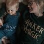 Maker Of Magic Sparkling Sweatshirt, thumbnail 2 of 2