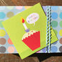 Happy Birthday Cupcake Card, thumbnail 1 of 4