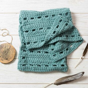 Boho Blanket Crochet Kit, 5 of 6