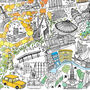Berlin Illustrated Map Print, thumbnail 5 of 5