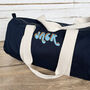 Personalised Bubble Initial Holdall Weekend Bag, thumbnail 3 of 12