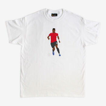 Paul Pogba Man United T Shirt, 2 of 4