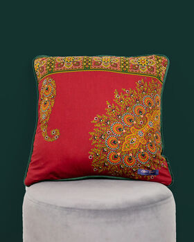 Red Cushion Cover 45x45, 3 of 3