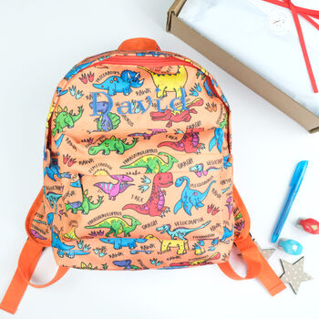 dinosaur plush backpack