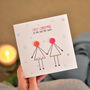Personalised First Christmas Mrs And Mrs Couple Card, thumbnail 2 of 3
