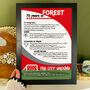 Years Of Being A Red Print Birthday Gift For Nottingham Forest Fan, thumbnail 4 of 5
