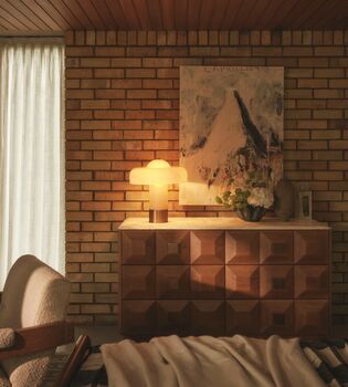 Table Lamp, Large, Cream, 5 of 5