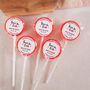 Personalised ‘Save The Date’ Wedding Lollipops, thumbnail 1 of 5