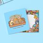 Popcorn Bear Birthday Card | Cute Greetings Card, thumbnail 4 of 4