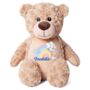 Personalised Blue Baby Rainbow Large Bear, thumbnail 10 of 11