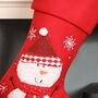 Personalised Novelty Snowman Christmas Stocking, thumbnail 4 of 6