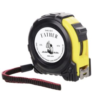 Personalised Vintage Inspired Personalised Tape Measure, 4 of 4
