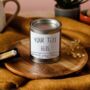 Your Words Here Wood Wick Candle Gift Set, thumbnail 3 of 5