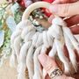 Diy Christmas Macrame Gonk Kit, thumbnail 4 of 4