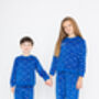 Children's Personalised Christmas Snowflake Pyjamas, thumbnail 9 of 10