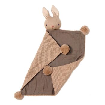 Soft Taupe Bunny New Born Gift Set, 3 of 7
