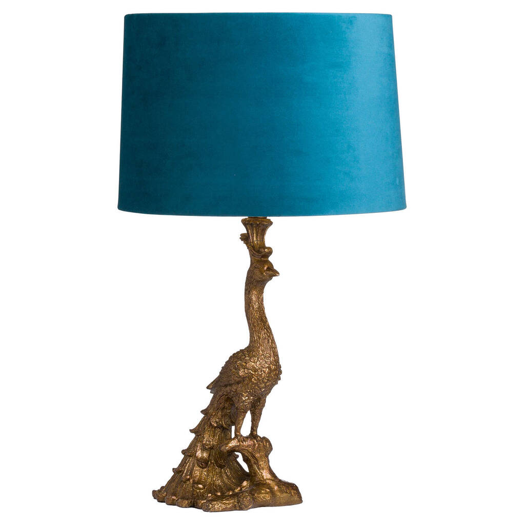 Parrot Gold Table Lamp By LH Interiors