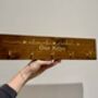 Personalised Wooden Plaque With Key Hooks, thumbnail 10 of 10