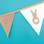 Easter Bunny Personalised Bunting, thumbnail 1 of 8