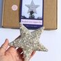 Make Your Own Christmas Tree Star Topper Kit, Silver, thumbnail 1 of 12