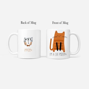 Cat Personalised Mug, 2 of 5