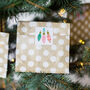 Retro Bauble Advent Stickers And Bags, thumbnail 5 of 7