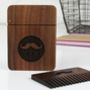 Solid Walnut And Copper Beard Moustache Comb And Box, thumbnail 2 of 8