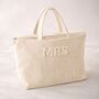 Mrs Corduroy Ribbed Large Tote Shoulder Bag, thumbnail 1 of 3