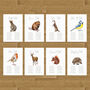 Woodland Animals Table Plan Cards, thumbnail 7 of 7