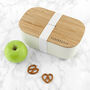 Personalised Bamboo Lunch Box, thumbnail 3 of 6