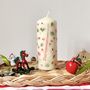 Hand Painted Christmas Advent Calendar Candle, thumbnail 9 of 9