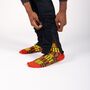 Kuba Red Afropop Socks, thumbnail 1 of 6