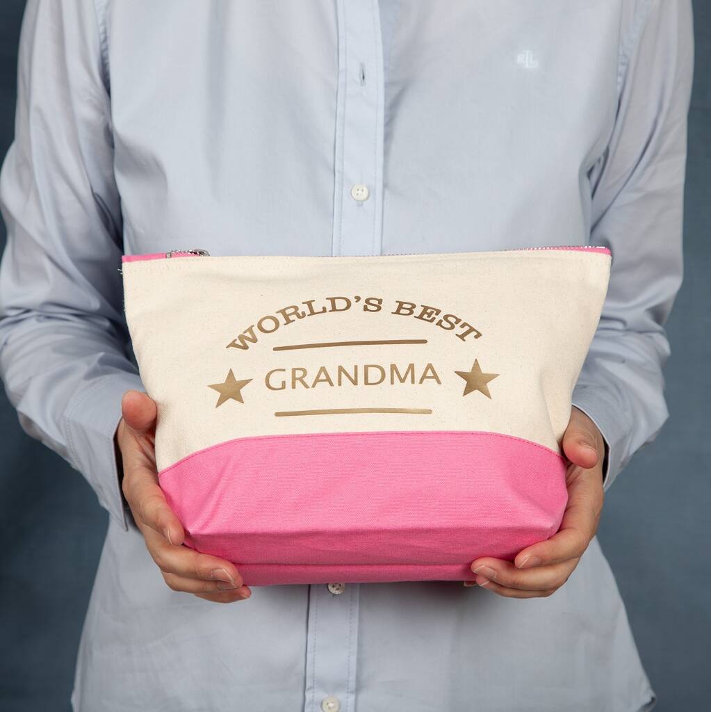 Personalised The World's Best Wash Bag By attic