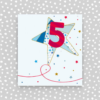 5th Birthday Card, 2 of 2