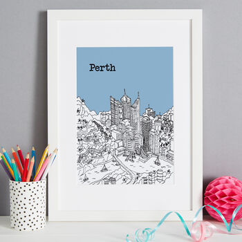 Personalised Perth Print, 8 of 10