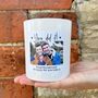 Personalised Photo Engagement Wedding Candle, thumbnail 2 of 9