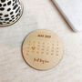 Personalised 'Best Day Ever' Coaster, thumbnail 2 of 4