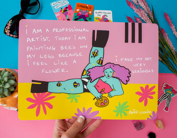 I Am A Professional Artist Art Print, 2 of 6