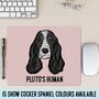 Show Cocker Spaniel Mouse Mat, thumbnail 1 of 4