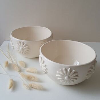 Fine Handmade Dining Floral Bowl, 2 of 8